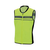 Gilet NANO FLEX GILET, un gilet alta visibilità giallo fluo. Supercompattabile e regolabile. Di TUCANO URBANO.